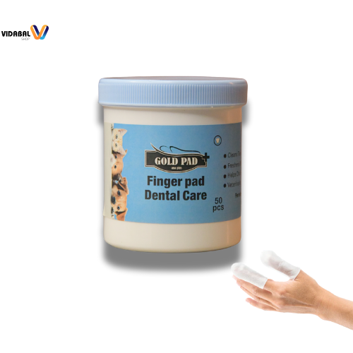 پد مرطوب انگشتی مخصوص حیوانات خانگی ( دندان)