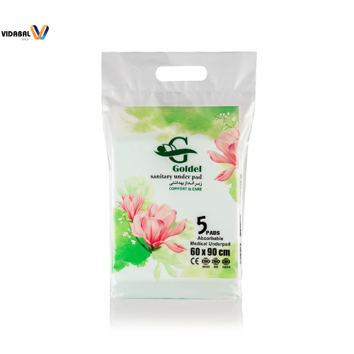 زیرانداز بهداشتی گلدل (5 عددی)