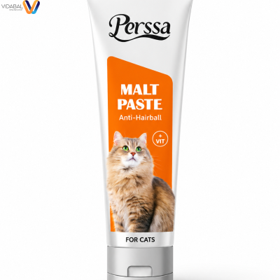 خمیر مالت گربه پرسا مدل malt+vitamin